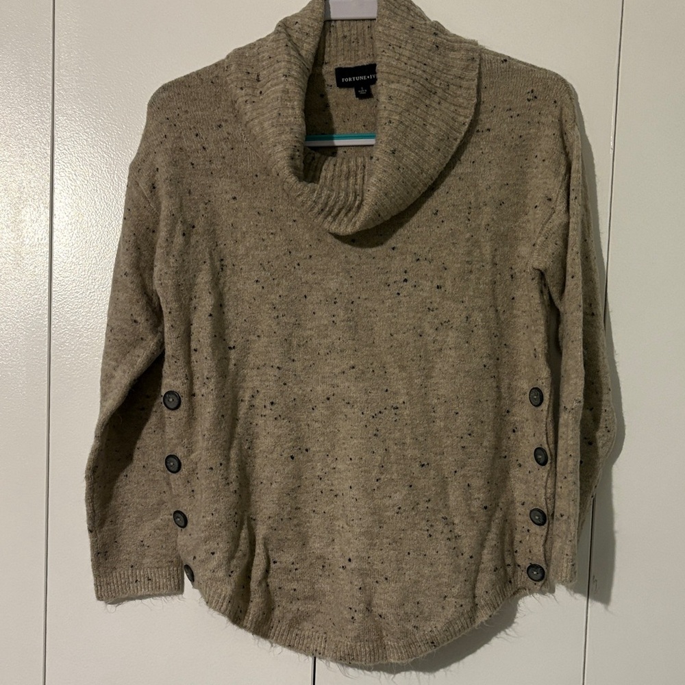 Cowl neck sweater